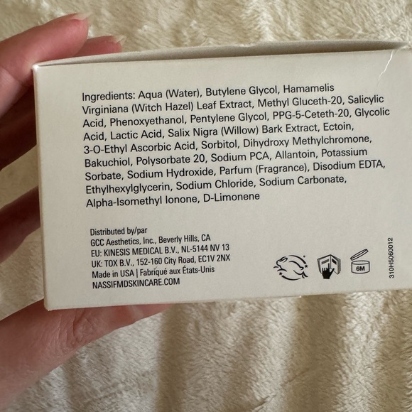 Sephora NassifMD Dermaceuticals Skincare Detox Pads NEW NWT NIB Beauty Skincare - Picture 6 of 11